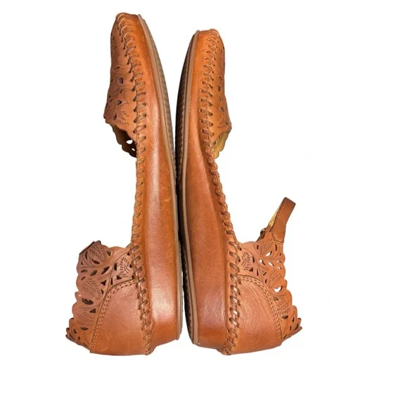 Pikolinos Puerto Vallarta 655-0906 Brown Leather Sandals Women’s EU 40/US 9-9.5 - Picture 4 of 12